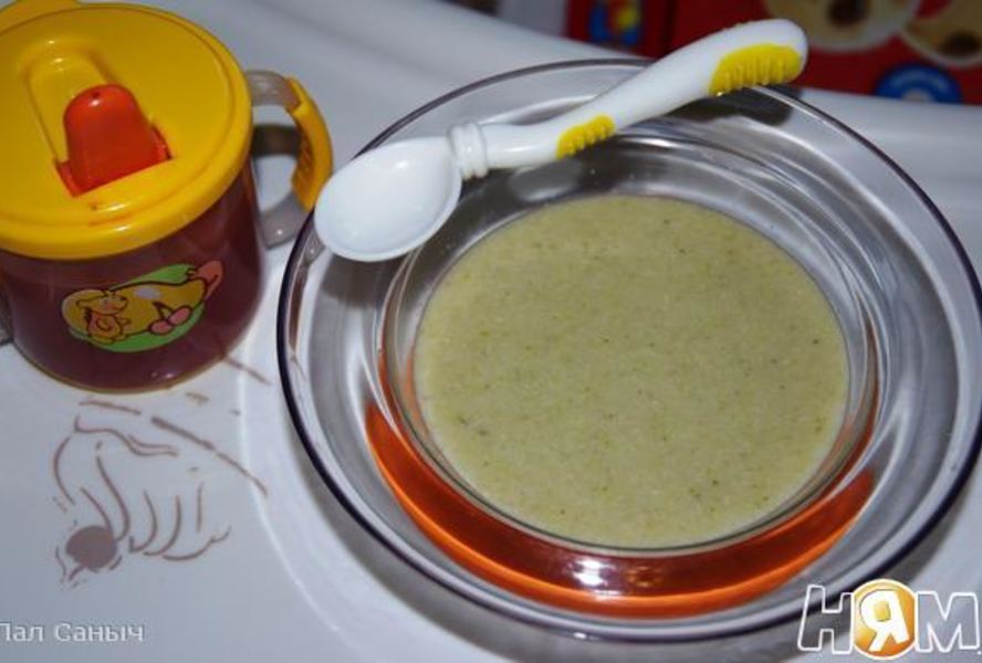 Детский куриный суп-пюре для 10 месяцев