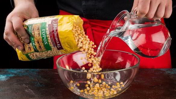 ШАГ 2. диетический суп-пюре из гороха