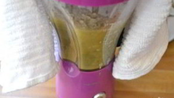 ШАГ 9. гороховый суп-пюре с беконом и картофелем