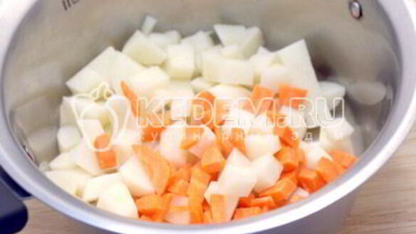 ШАГ 4. грибной суп-пюре