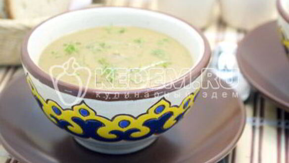 ШАГ 7. грибной суп-пюре