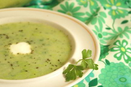 Кабачковый суп-пюре