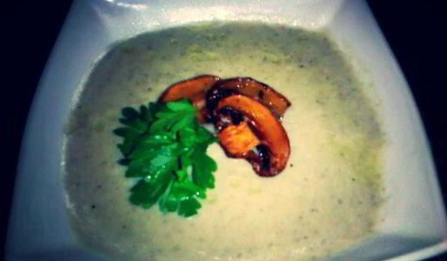 Рецепт картофельный суп-пюре с шампиньонами