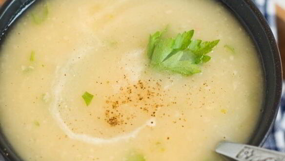 ШАГ 9. каталонский картофельный суп-пюре с бобами