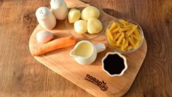 ШАГ 2. куриный суп-пюре с макаронами