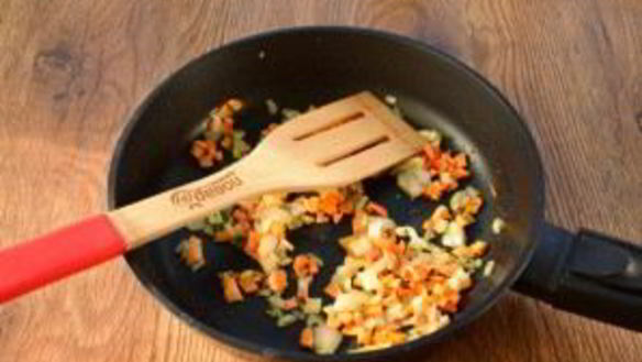 ШАГ 4. куриный суп-пюре с макаронами