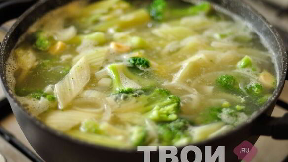 ШАГ 3. овощной суп-пюре с базиликом