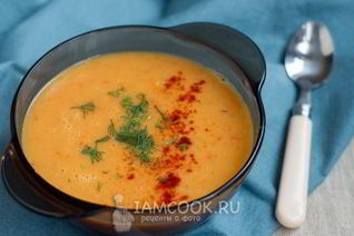 Постный гороховый суп-пюре