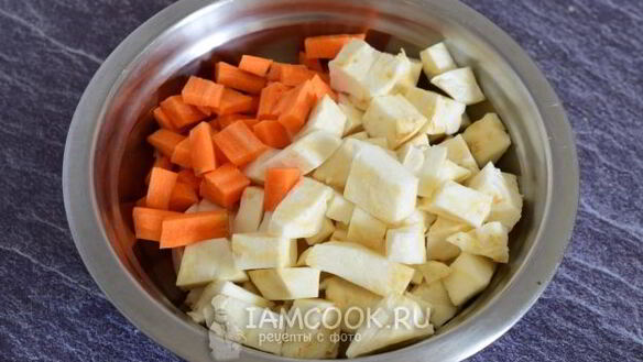 ШАГ 6. сливочный суп-пюре из корневого сельдерея