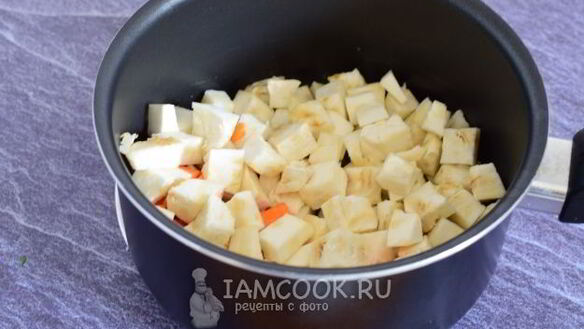 ШАГ 7. сливочный суп-пюре из корневого сельдерея