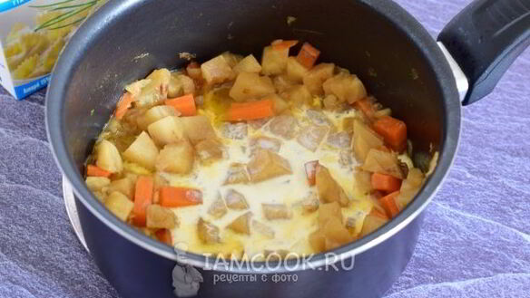 ШАГ 9. сливочный суп-пюре из корневого сельдерея