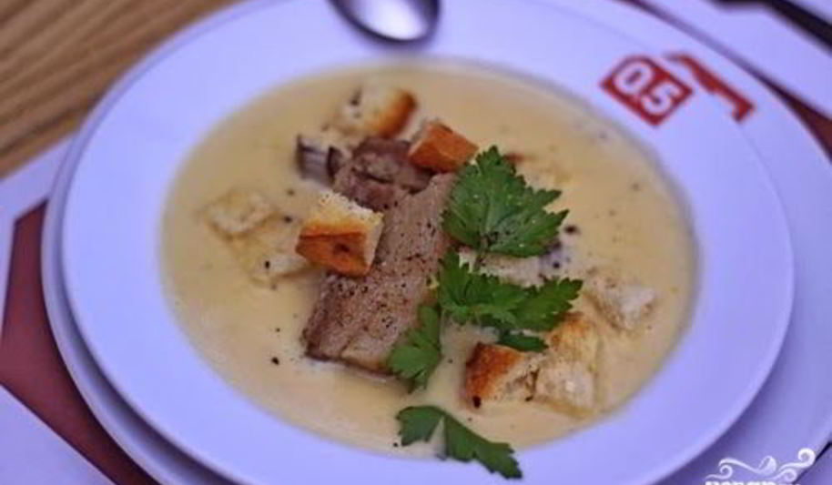 Рецепт суп-пюре гороховый с курицей