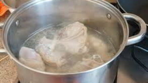 ШАГ 2. суп-пюре гороховый с курицей