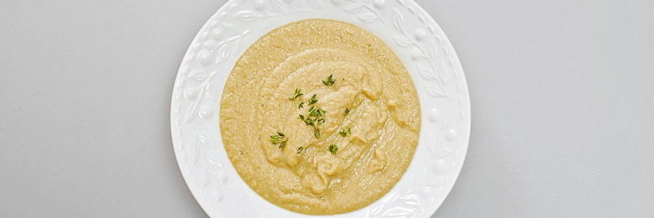 Суп-пюре из баклажанов