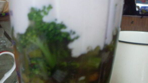 ШАГ 4. суп-пюре из брокколи с сырным сливочным соусом