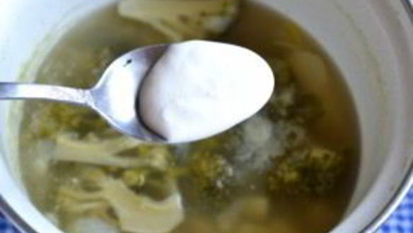 ШАГ 4. суп-пюре из брокколи со сливками