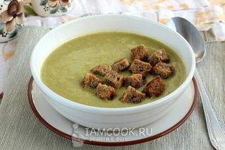 Суп-пюре из брокколи в мультиварке