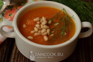 Суп-пюре из фенхеля и моркови