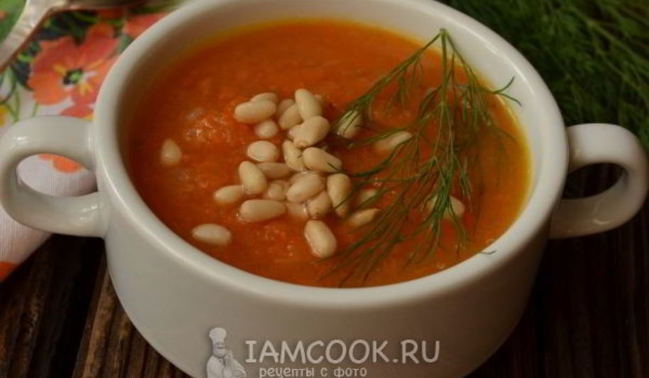 Рецепт суп-пюре из фенхеля и моркови