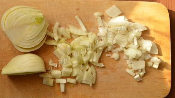 ШАГ 3. суп-пюре из фенхеля и моркови