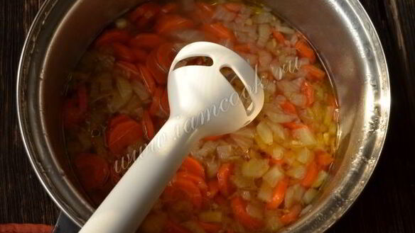 ШАГ 8. суп-пюре из фенхеля и моркови