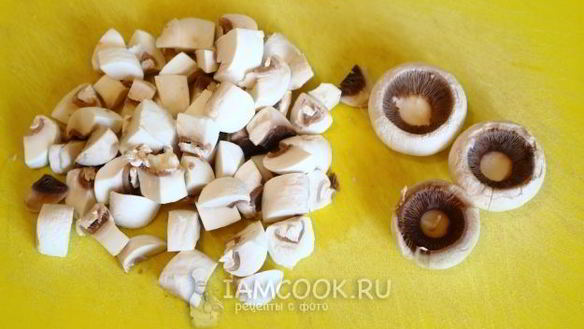 ШАГ 19. суп-пюре из грибов и патиссонов