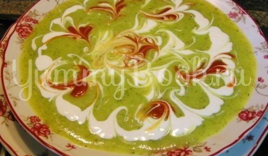 Рецепт суп-пюре из кабачков цукини