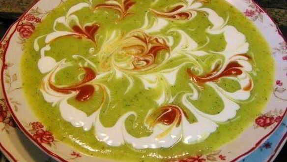 ШАГ 4. суп-пюре из кабачков цукини