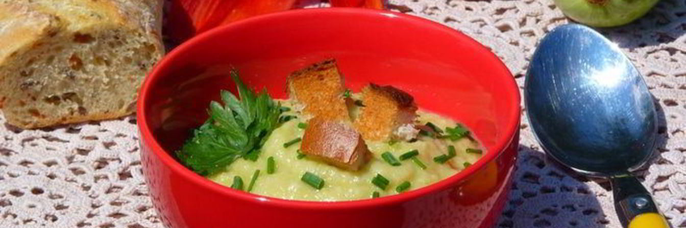 Суп-пюре из кабачков