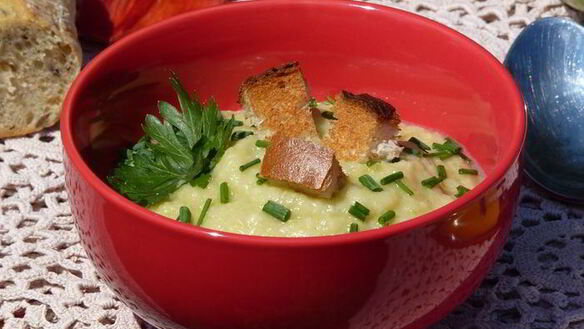 ШАГ 5. суп-пюре из кабачков