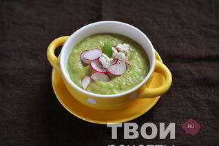 Суп пюре из капусты брокколи