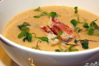 Суп-пюре из крабов