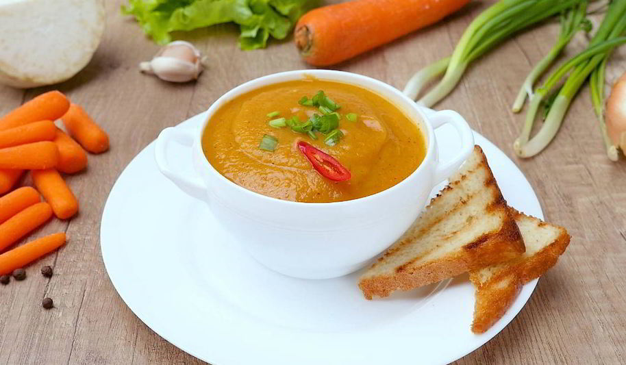 Рецепт суп-пюре из моркови