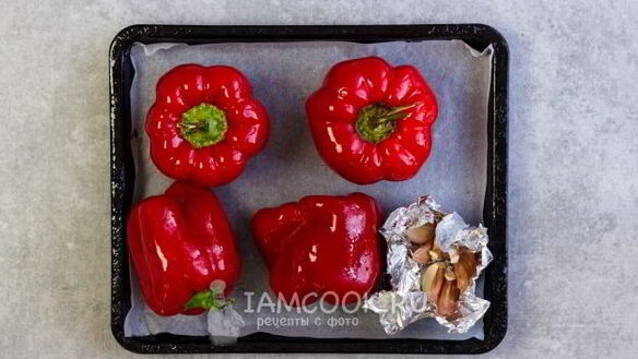 ШАГ 3. суп-пюре из печеного перца