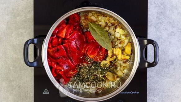 ШАГ 8. суп-пюре из печеного перца