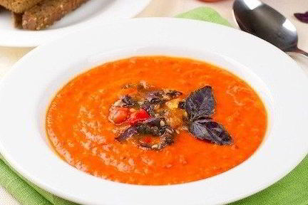 Суп-пюре из помидоров