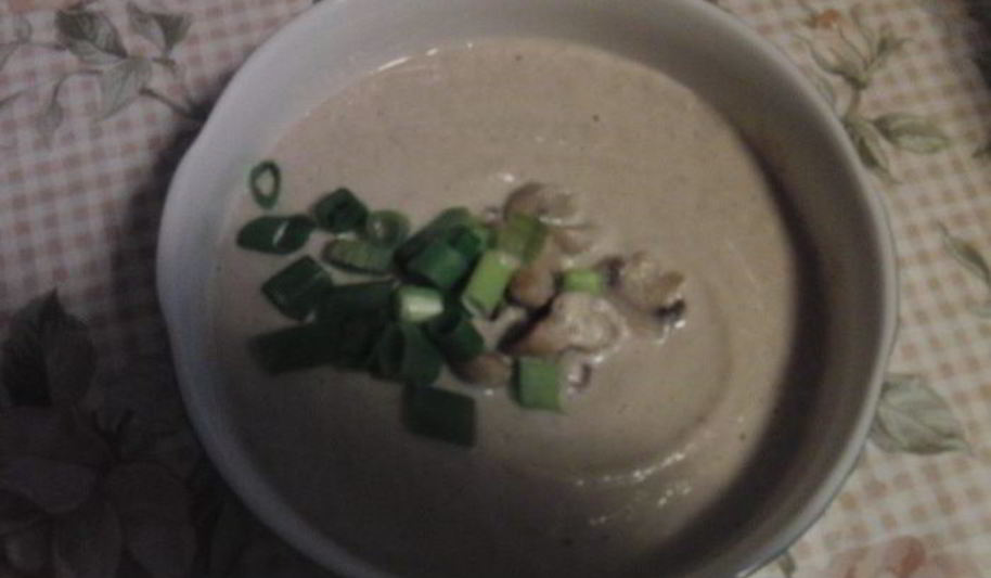 Рецепт суп-пюре из шампиньонов
