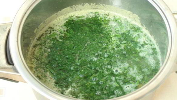 ШАГ 4. суп-пюре из шпината
