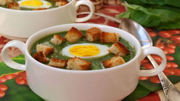 ШАГ 6. суп-пюре из шпината