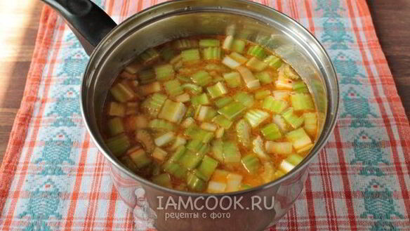 ШАГ 7. суп-пюре из стеблевого сельдерея