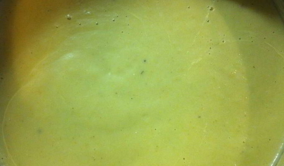 Рецепт суп-пюре из цветной капусты, брокколи и сыра фета