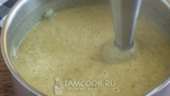 ШАГ 9. суп-пюре из цветной капусты и кабачков
