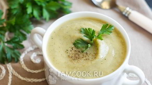 ШАГ 11. суп-пюре из цветной капусты и кабачков