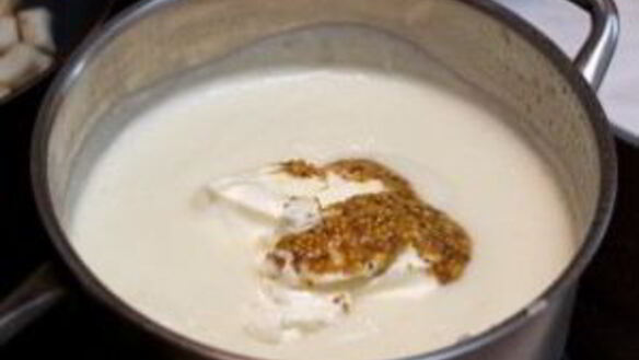 ШАГ 7. суп-пюре из цветной капусты со сливками