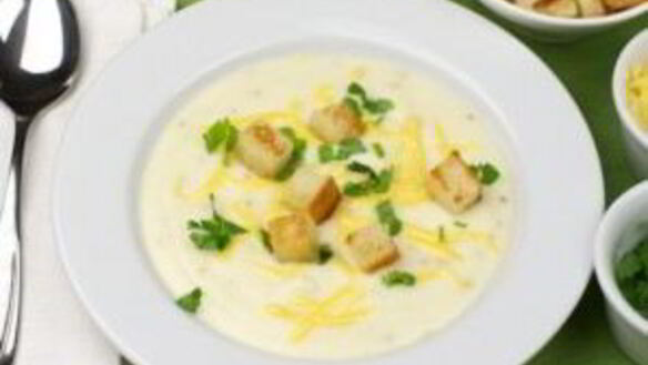 ШАГ 9. суп-пюре из цветной капусты со сливками