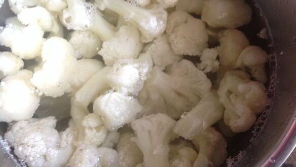 ШАГ 3. суп-пюре из цветной капусты