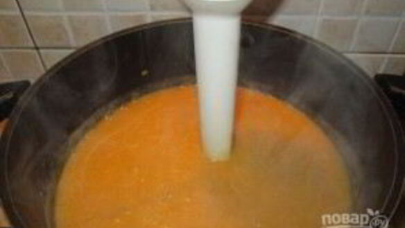 ШАГ 7. суп-пюре из тыквы диетический