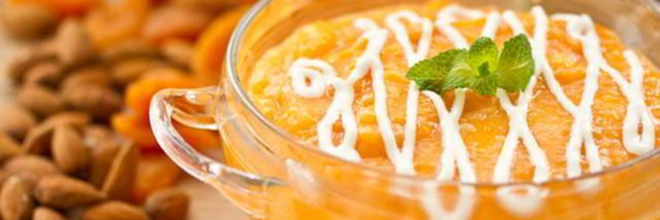 Суп-пюре из тыквы и цветной капусты