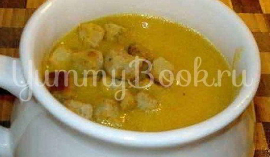 Рецепт суп-пюре из тыквы с мускатным орехом