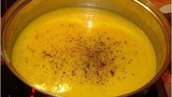 ШАГ 13. суп-пюре из тыквы с мускатным орехом